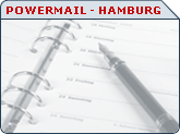 Powermail-Hamburg, Fullservice Lettershop, Produktservice: professionell, Pressemappen, Laserdruck, Kuvertierungen, Einschweißungen,  Kataloge, Kalender